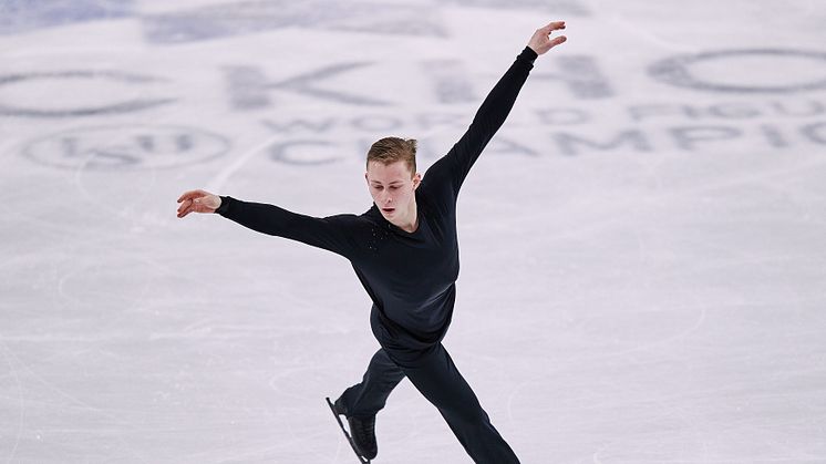 Nikolaj Majorov vidare i final i konståknings-VM