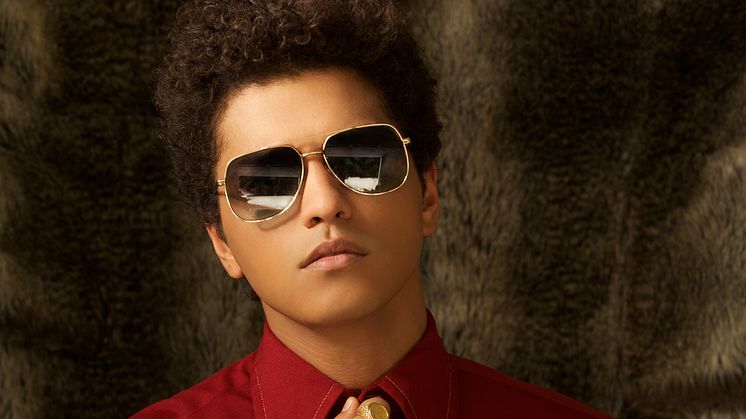 Bruno Mars albumaktuell med nya plattan "Unorthodox Jukebox"