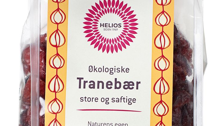 Helios tørkede tranebær 150 g