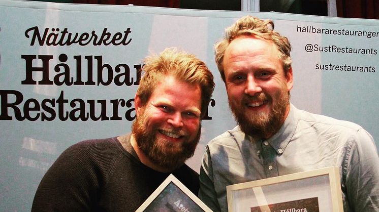 Petter Thylin, Tapas blev finalist i kategorin Årets eldsjäl och Anders Samuelsson, Gotthards krog tog hem priset för årets hållbara restaurang. 