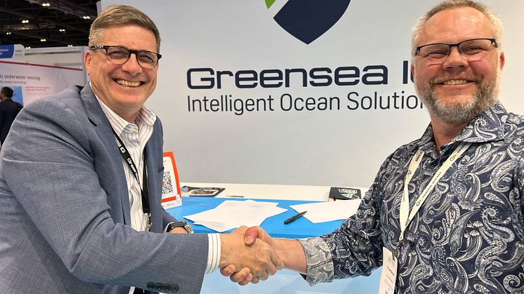 Greensea IQ Strengthens its Global Presence Signing Major Contract with BUVI Scandinavia at Oceanology International
