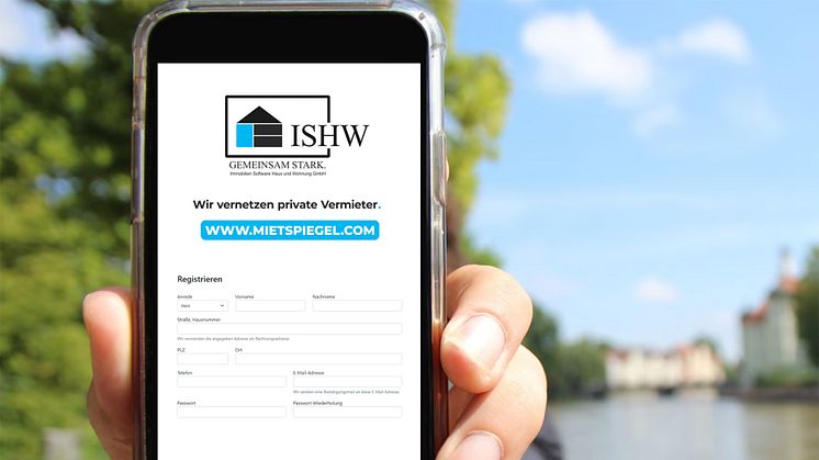 Web-App mietspiegel.com für private Vermieter © Immobilien Software Haus und Wohnung GmbH