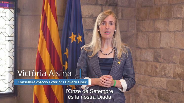 Diada 2021: Salutació institucional de la Honorable Consellera Victòria Alsina