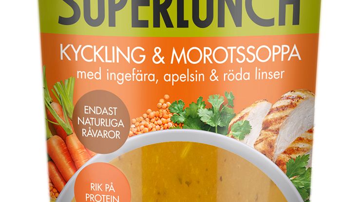 Paulúns Superlunch Kyckling- & morotssoppa