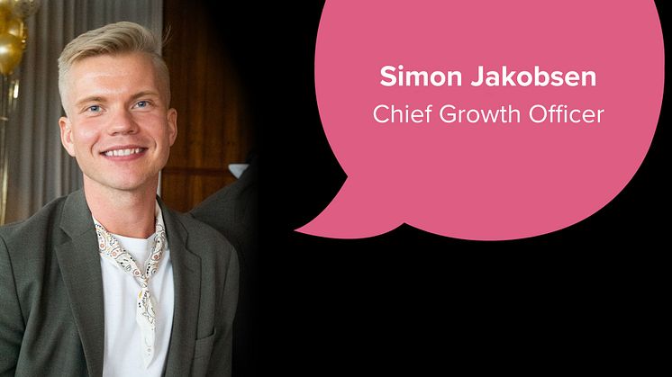 Simon Jakobsen, Chief Growth Officer.