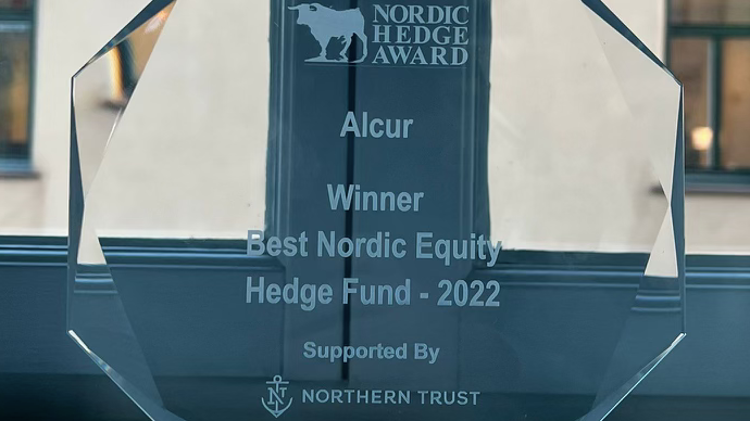 Alcur vinner Best Nordic Equity Hedge Fund 2022