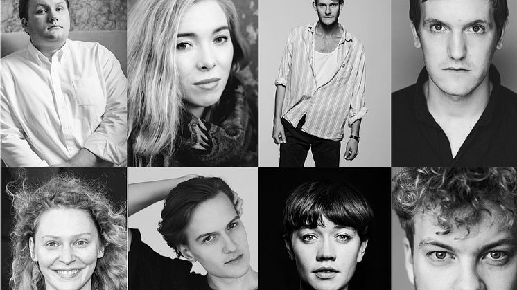 Benjamin la Cour, Sibylle Glosted, Simon Bennebjerg, Elliott Crosset Hove, Nanna Skaarup Voss, Oliver Starpov, Fanny Louise Bernth og Niels Anders Manley