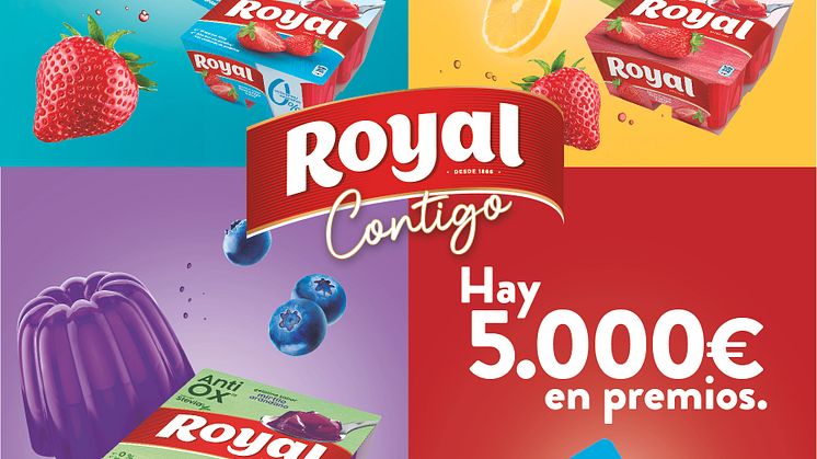 Royal celebra el relanzamiento de su gama de gelatinas con su campaña #RoyalContigo 
