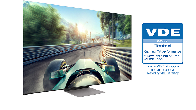[Photo] Neo QLEDs Receive Industry First Gaming TV Performance Certification from VDE 2