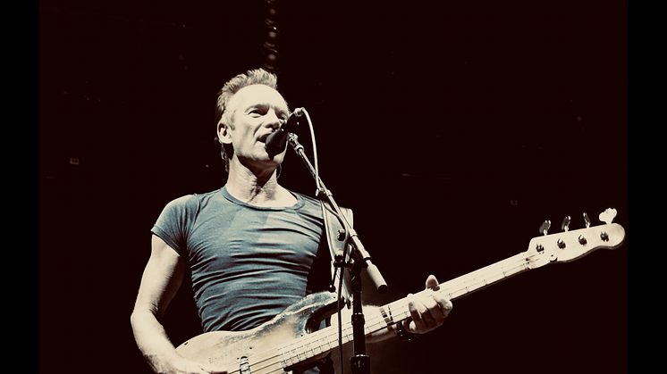 Sting spelar på Gröna Lund för första gången någonsin den 17 juni
