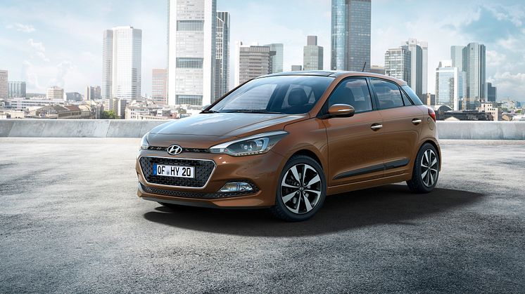 Hyundai visar nya i20 innan motormässan i Paris