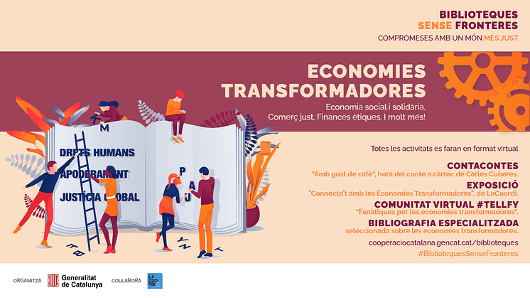 Biblioteques Sense Fronteres ofereix materials didàctics sobre les economies transformadores