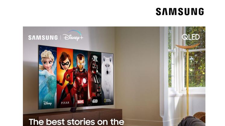 Disney+ kommer till Samsungs Smart TVs i Norden