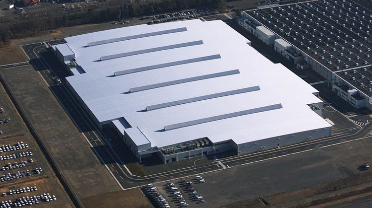 Subarus nya motorfabrik i Gunma