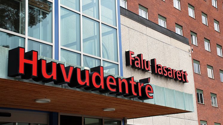 Falu lasarett huvudentré