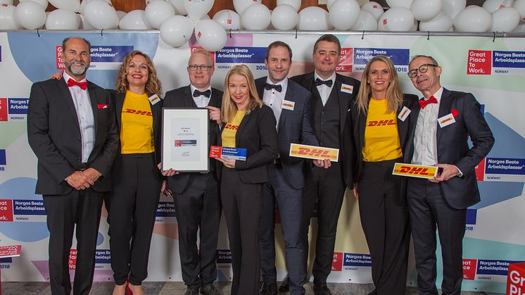 DHL Express – Norges 3. beste arbeidsplass