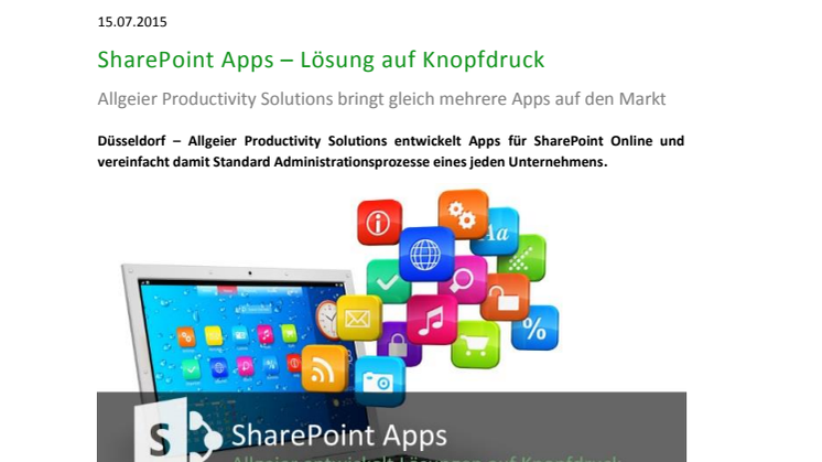 SharePoint Apps – Lösung auf Knopfdruck