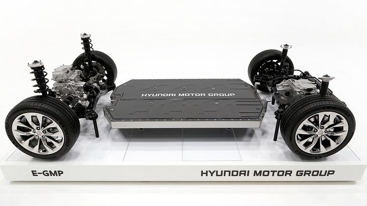Hyundai Motor Groups dedikerade elbilsplattform - E-GMP.