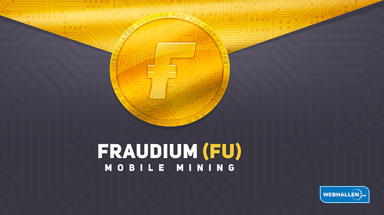 Webhallen lanserar FRAUDIUM - Framtidens kryptovaluta