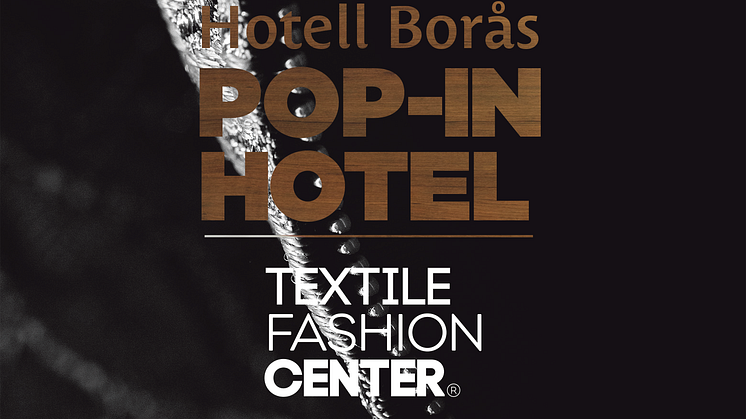 Best Western Hotell Borås åpner motehotell i samarbeid med Textile Fashion Center