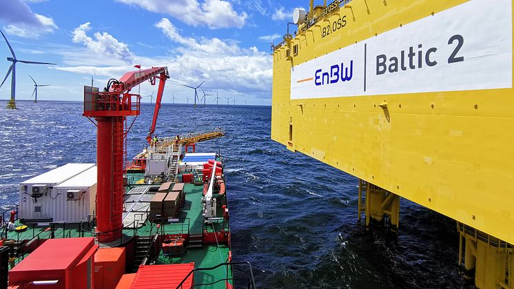 ESVAGT DANA i Baltic 2 offshore vindpark