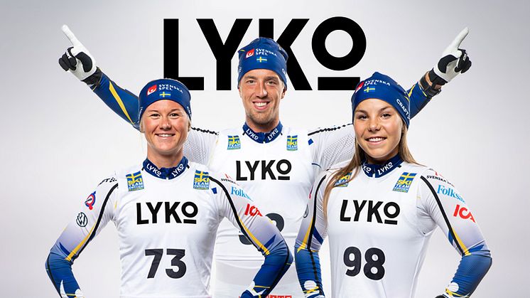 Från vänster Maja Dahlqvist, Calle Halfvarsson och Johanna Hagström.