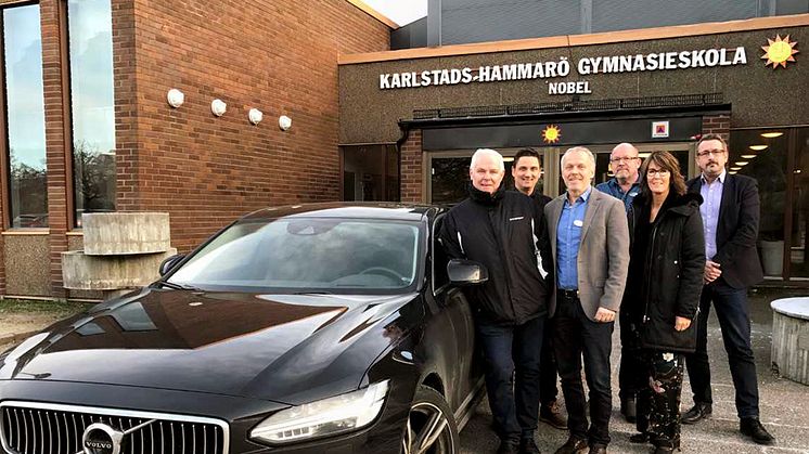 Pressinbjudan: Invigning av Nobelgymnasiets samarbete med Volvo och Helmia