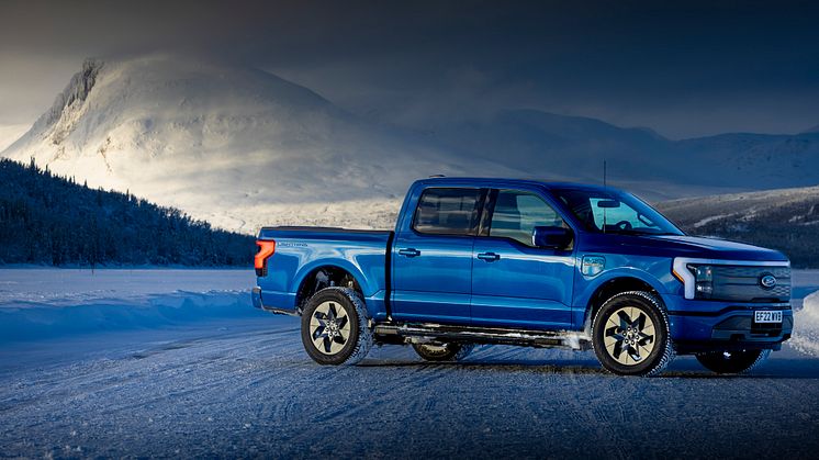 Ford F-150 Lightning Norge vinter 2023