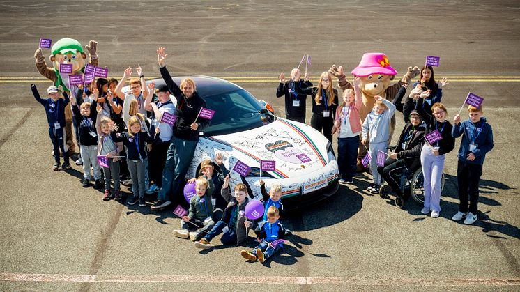 Porsche Danmark støtter Sportscar Event med Børnenes Bil