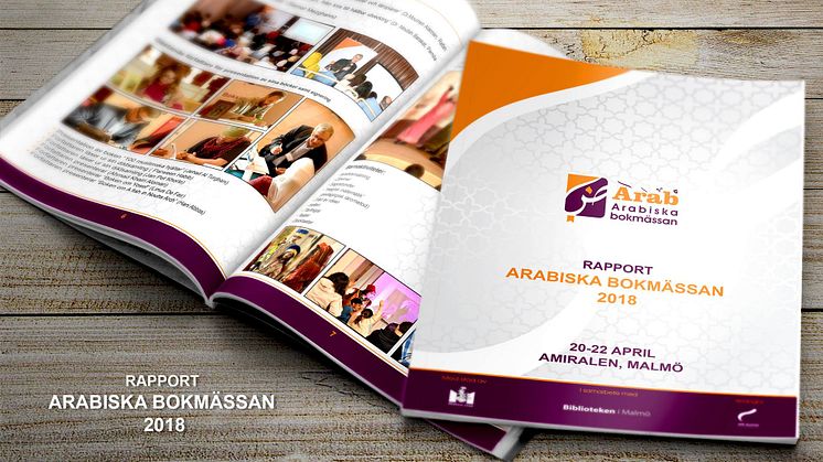 Rapporten om Arabiska bokmässan 2018 presenteras under Bok & Bibliotek i Göteborg.