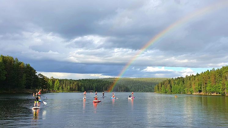 Nøklevann ro- og padleklubb får blant annet støtte til å utvikle og utbedre anlegget ved Nøklevann. (Foto: NRPK)