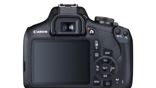 EOS 2000D Back