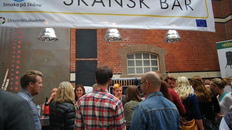 Ny skånsk öl lanseras i Smaka på Skånes dryckesbar på Älska Mat & Vin-mässan