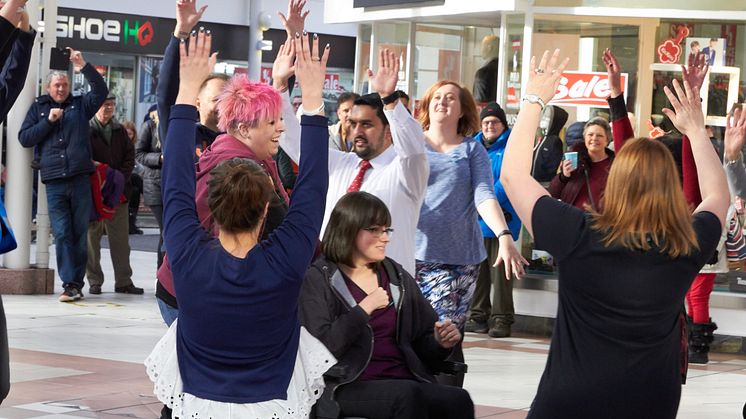 Watch our Flashmob video to raise awareness of Hate Crime