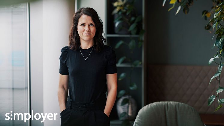 Caroline Fjellner, medgrundare till &frankly blir Simployers nya CPO