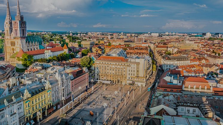 Kroatiens huvudstad Zagreb