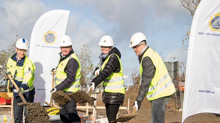 HSB Malmö bygger hyreshus vid Kalkbrottet Limhamn