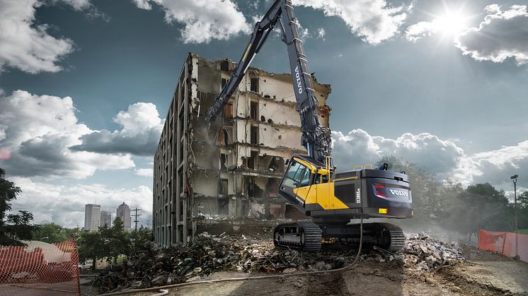 Oöverträffad produktivitet med Volvo EC380E HR och EC480E HR