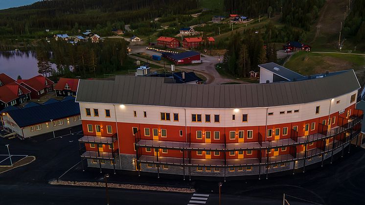 Premiäröppning för nya Hotell Klövsjöfjäll