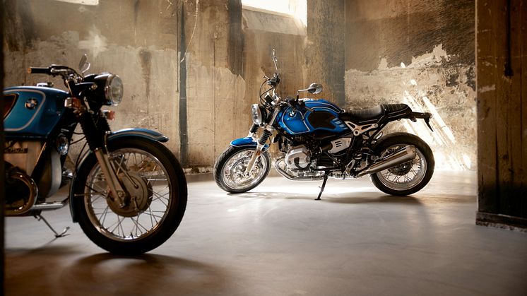 BMW Motorrad firar 50 år av 5-serien med helt nya BMW R nineT /5