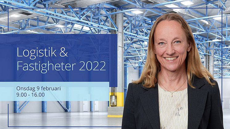 Karin Witalis, Head of Research på Colliers, är en av talarna på seminariet Logistik & Fastigheter i Eskiltuna.