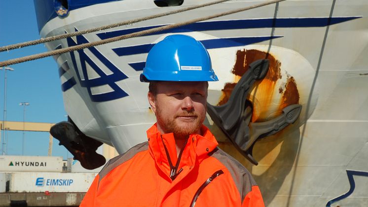 Johan Ullenby ny stuverichef på Helsingborgs Hamn 