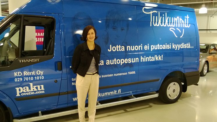 Tukikummit-säätiö ja Ford Transit