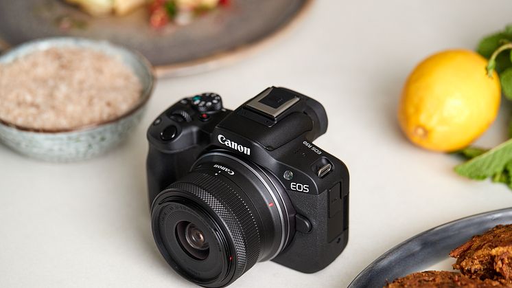 Gør dit indhold endnu bedre med Canons nyeste spejlløse kamera i EOS R-systemet