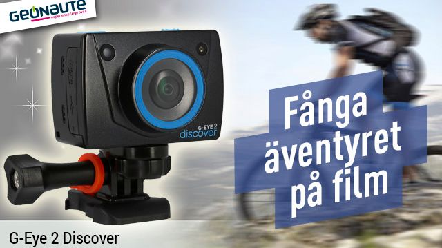 G-eye actionkamera: Juklappen för aktiva tekniknördar