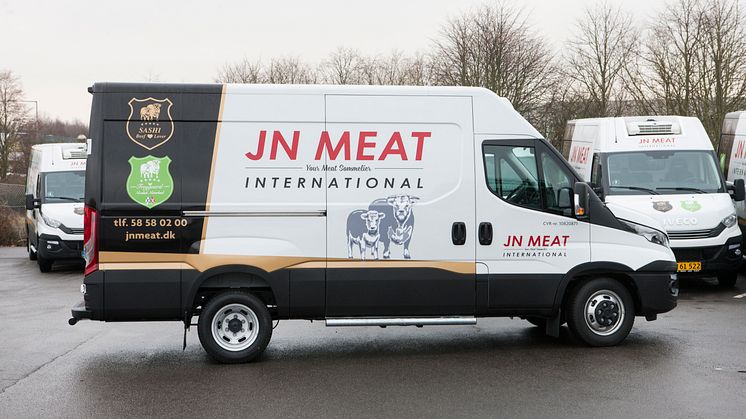 Kølebil fra IVECO til JN Meat.