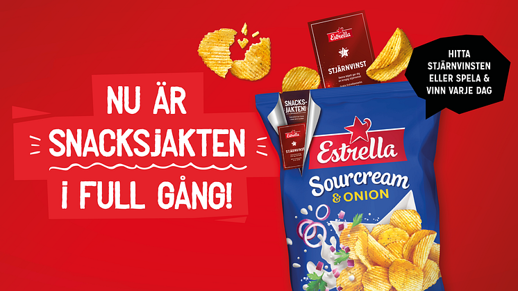 Estrellas Snacksjakt 2023 är igång!