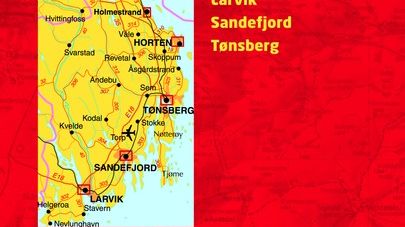  Cappelen Damms kart over Vestfold fylke kåret til beste kart i 2011!