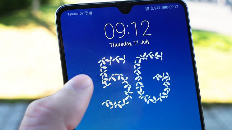 Telenor i luften med 5G