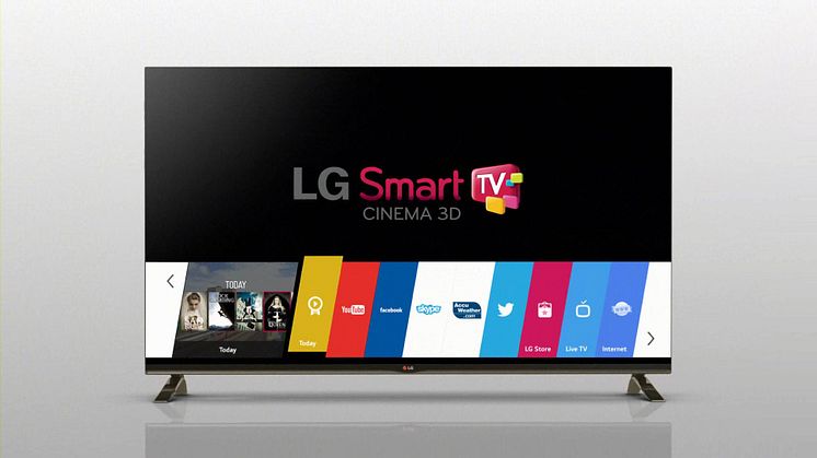 LG LANSERER ÅRETS SMART TV-ER MED WEBOS - GJØR TV-TITTING ENKELT IGJEN